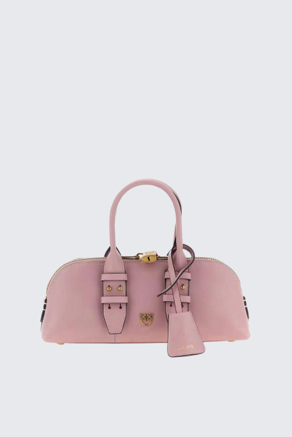 Dámská kabelka PINKO BOWLING BAG HORIZONTVIT 105334A0QOP26Q růžová