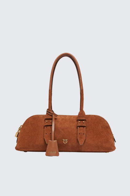Dámská kabelka PINKO BOWLING HORIZONTALBIGBAG 106169A2JHL17Q hnědá