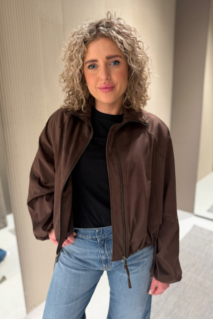 Dámská bunda BEAUMONT ERIS BM03710261 hnědá