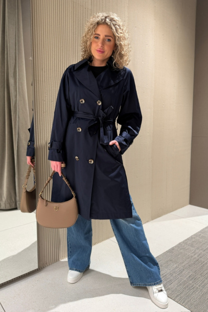 Dámský kabát BEAUMONT VERONIQUE BM03630261 tmavě modrý