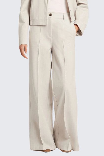 Dámské kalhoty BEAUMONT AYLE BC55175261 krémové