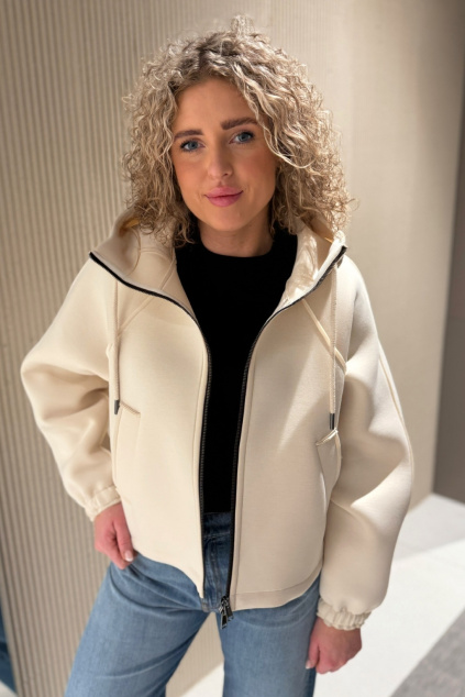 Dámská bunda BEAUMONT TAMAR BM05010261 krémová
