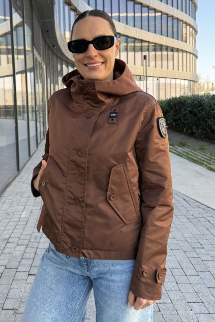 Dámská bunda BLAUER MARCELLA 26SBLDC01219 hnědá
