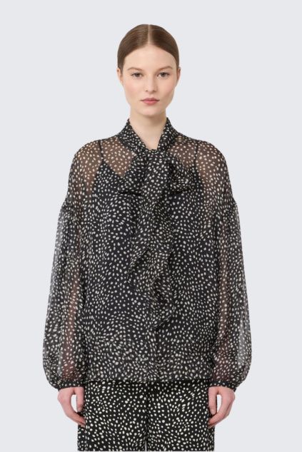 Dámská košile MaxMara Studio MSTETERE 2616261015650 černá
