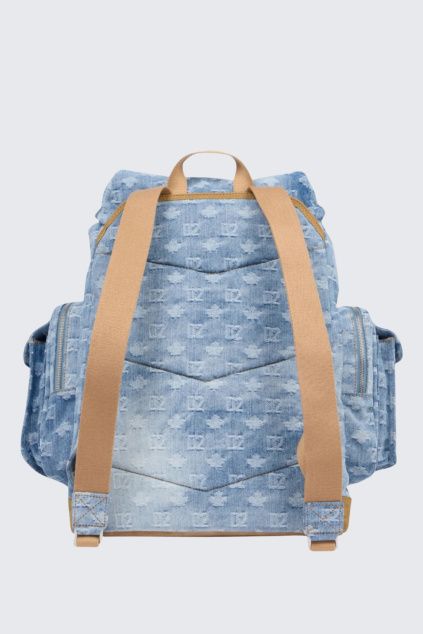 Unisex batoh DSQUARED2 BPM013110 modrý