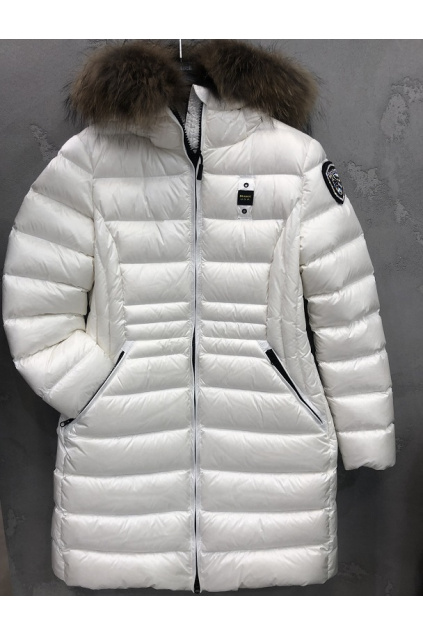 Dámská péřová bunda Blauer 20WBLDK03083 bílá
