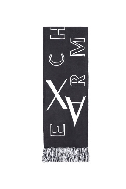 6HZ42A ZMS1Z 2554 Pánský šál Armani Exchange modrý