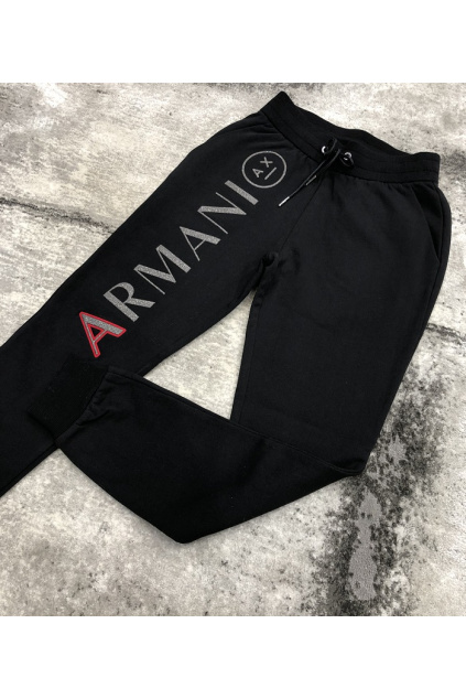 6HYP76 YJ89Z 1200 Dámské teplákové kalhoty Armani Exchange černé