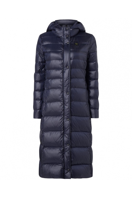 20WBLDK03399 888 Dámský péřový kabát Blauer modrý