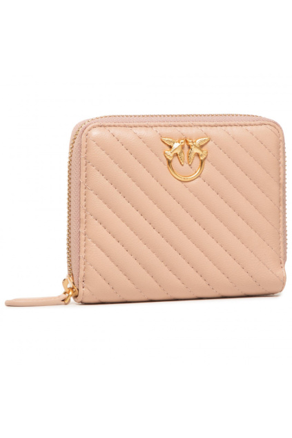 1P21U7 Y6KT Q19 Dámská peněženka Pinko Taylor Wallet Zip Around m v růžová