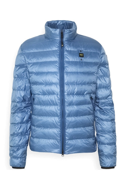 21SBLUC03018 801 Pánská péřová bunda Blauer modrá