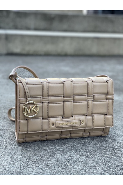 Dámská kabelka Michael Kors Ivy Lg béžová