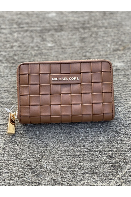 Dámská peněženka Michael Kors Jet Set Small Leather hnědá 1