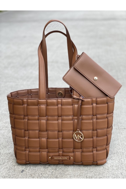 Dámská kabelka Michael Kors Ivy Medium Tote Bag 30S1G2IT2U hnědá 4