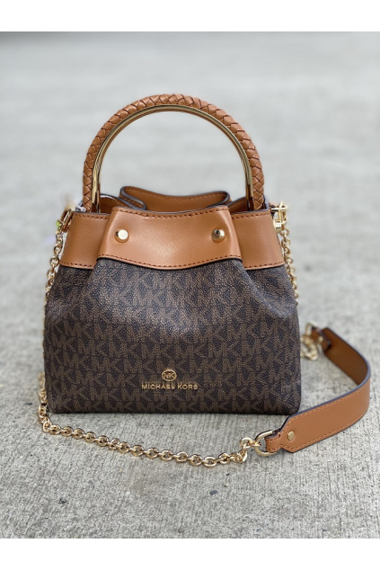 Dámská kabelka Michael Kors Rosie 30S1GRIL1B hnědá