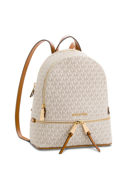 Dámský batoh Michael Kors Rhea Medium Logo Vanilla