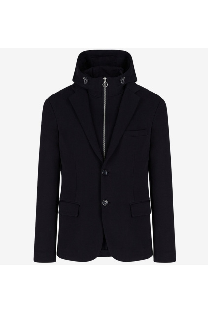 Pánské sako Armani Exchange 3KZGLE ZJY6Z černé