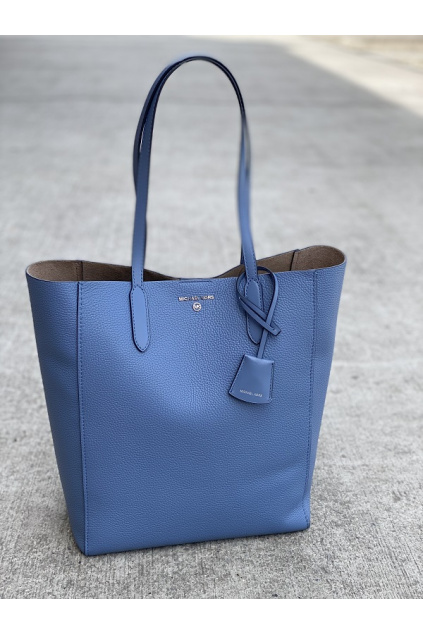 Dámská kabelka Michael Kors Sinclair Lg Shoper Tote Leather modrá