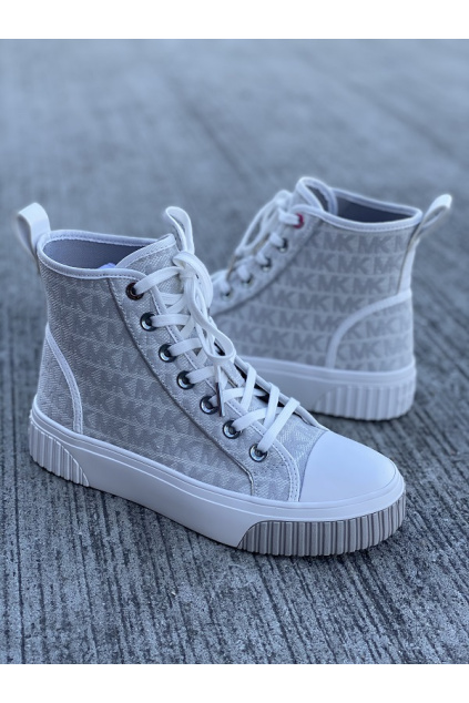 Dámské tenisky Michael Kors Gertie Heigh Top 43T1GTFE6Y bílé