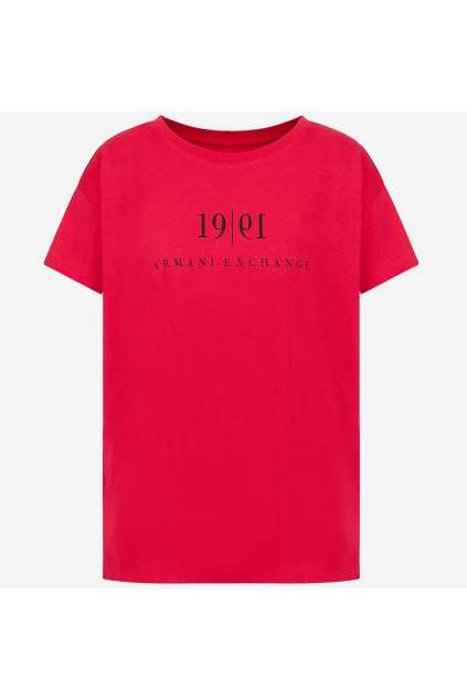 Dámské tričko Armani Exchange 6KYTEE YJ6QZ červené