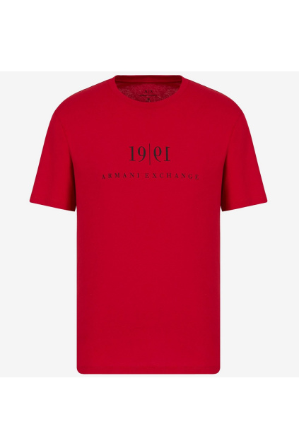 Pánské tričko Armani Exchange 6KZTAH ZJ5LZ červené