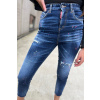 Dámské džíny Dsquared2 S72LB0574 modré 4