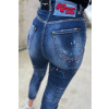 Dámské džíny Dsquared2 S72LB0574 modré 6
