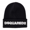 Unisex čepice Dsquared2 KNM000115 černobílá