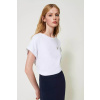 Dámské tričko TWINSET 241TP2215 bílé