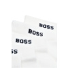 Pánské ponožky BOSS Black 50493197 bílé