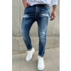 Pánské džíny DSQUARED2 TIDY BIKER S74LB1586 modré