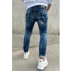 Pánské džíny DSQUARED2 TIDY BIKER S74LB1586 modré