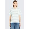 Dámské tričko Weekend MaxMara SATRAPO 2515971031650 bílozelené