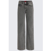 Dámské džíny HUGO 937_11 50539781 šedé