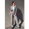 Dámské sako Weekend MaxMara FARAD 2516041111650 šedé