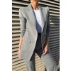 Dámské sako MaxMara Studio FARAD 2516041111650 šedé