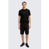 Pánské tričko BOSS Green Tee Rib AC 50537846 černé