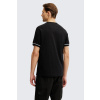 Pánské tričko BOSS Green Tee Rib AC 50537846 černé
