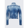 Dámská džínová bunda DSQUARED2 S75AM1110 modrá
