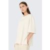 Dámské tričko Weekend MaxMara ESEDRA 2525946011 krémové