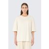 Dámské tričko Weekend MaxMara ESEDRA 2525946011 krémové