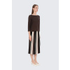 Dámský svetr MaxMara ADDOTTO 2525366111 hnědý