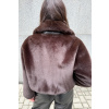 Dámský kožíšek PINKO ESTEBANA BLOUSON 106013A1ZMM28 hnědý