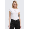 Dámské tričko DIESEL T-ANGIE A06268_0AFAA bílé
