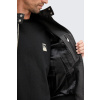 Pánská kožená bunda BOSS Black H-Moiner 50543899 černá