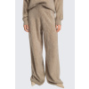 Dámské kašmírové kalhoty BOSS Black Fibura 50550831 béžové