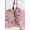 Dámská kabelka PINKO BOWLING BAG HORIZONTVIT 105334A0QOP26Q růžová