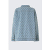 Dámské bunda PINKO PIFFERAIO OVERSHIRT 106246A32NPJE džínová