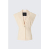 Dámské sako PINKO FLOELLA 106509A2W6C00 krémové