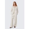 Dámské sako Weekend MaxMara WKDNALUT 2615041072650 krémové